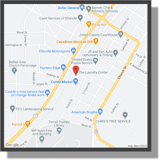 Map of The Laundry Station